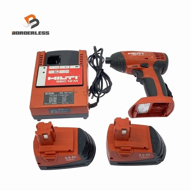 ☆中古品☆HILTI ヒルティ 12V 充電式インパクトドライバー ☆中古品☆HILTI ヒルティ 12V 充電式インパクトドライバー