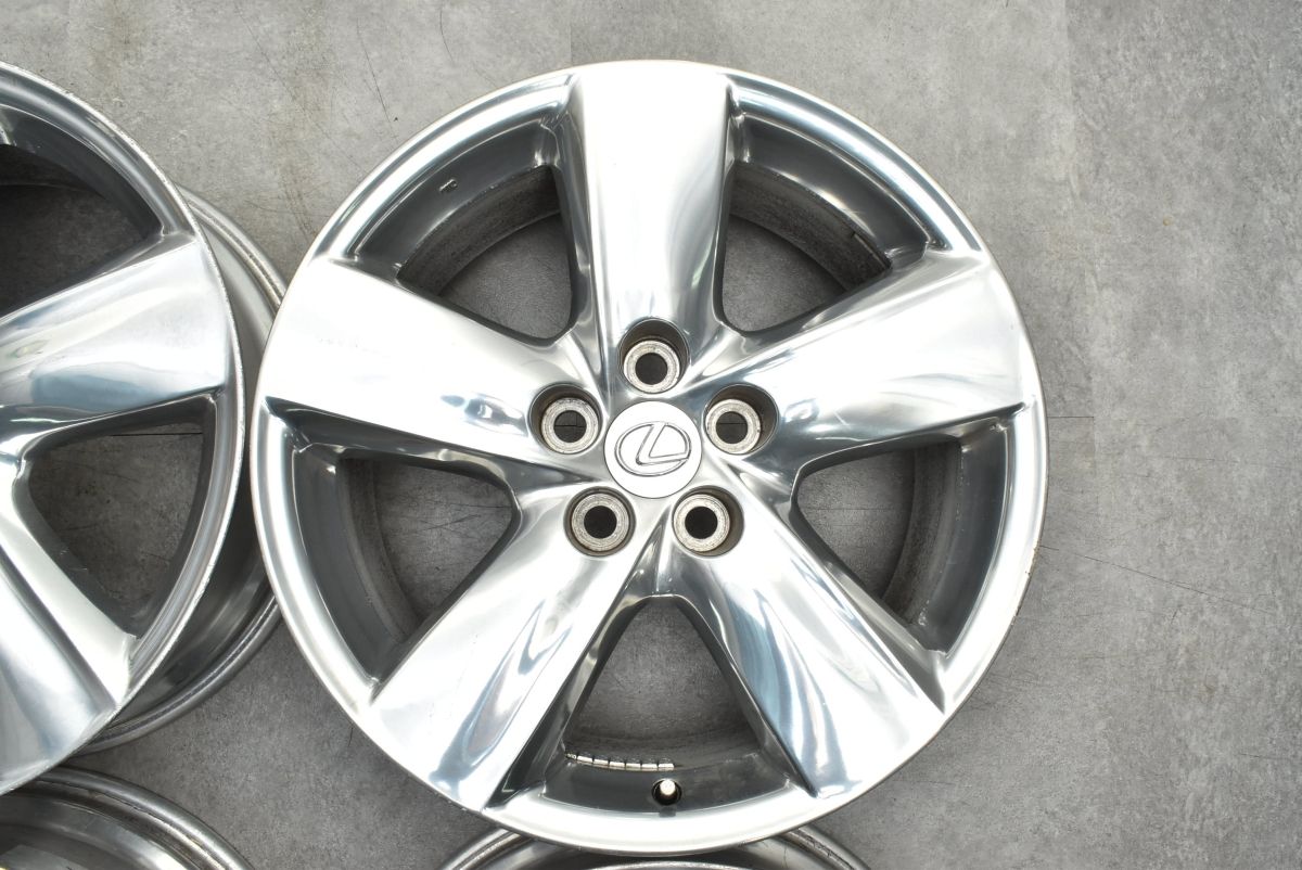 特価品】レクサス LS460 バージョンS 純正 19in 8J+35 PCD120 4本