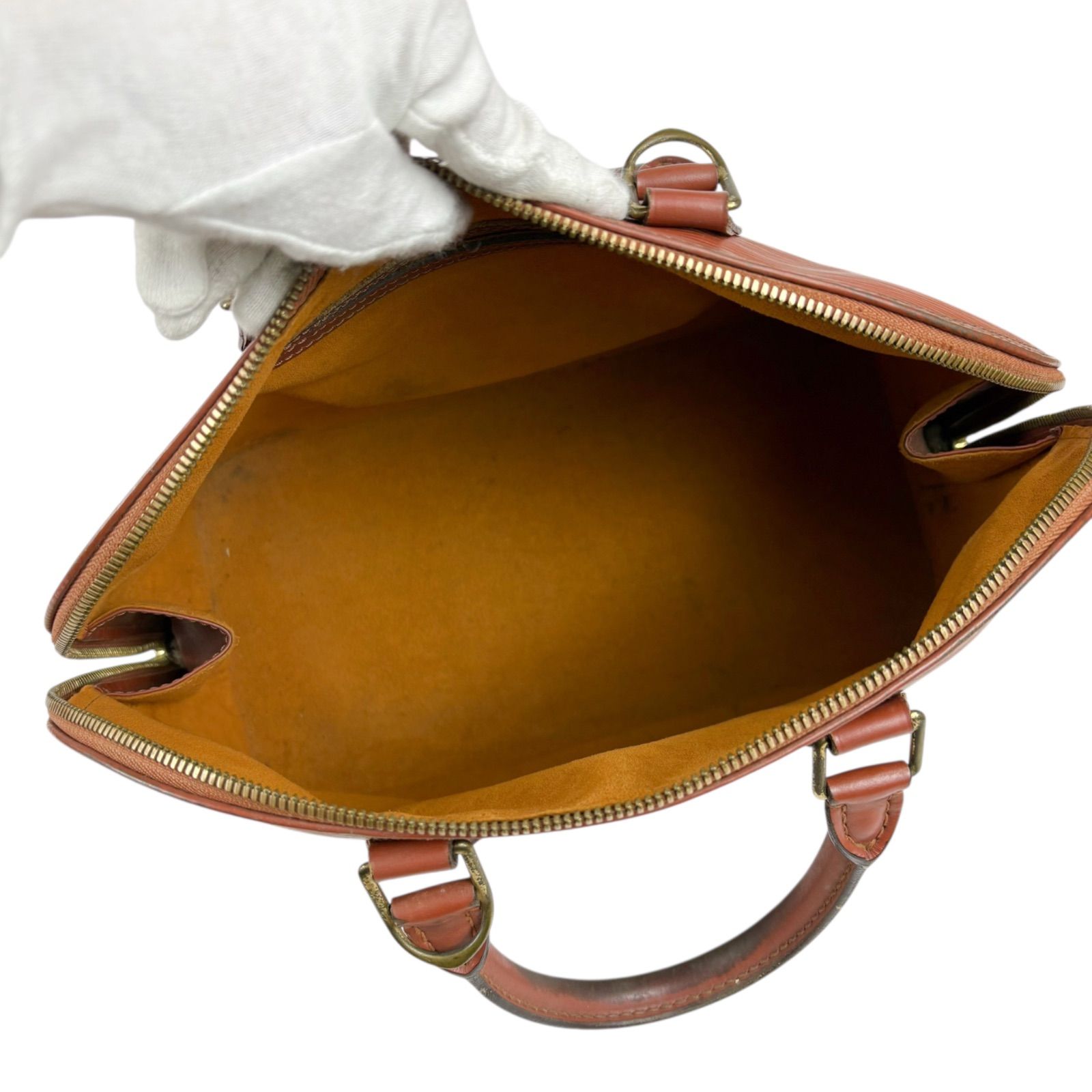 ルイヴィトン LOUIS VUITTON ハンドバッグ アルマPM エピレザー ケニア 