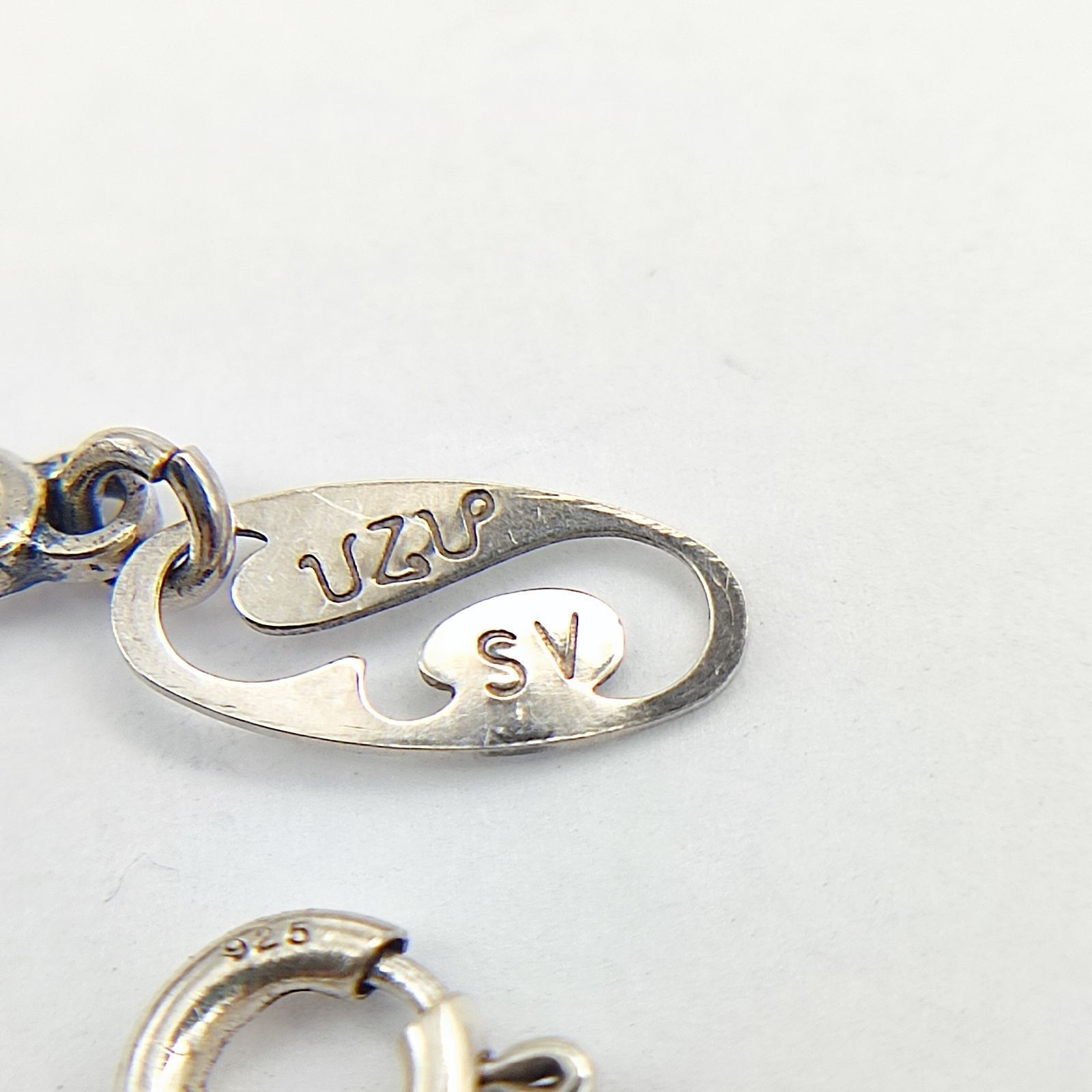 美品】UZU ウズ デザインチェーンネックレス SILVER シルバー925 11.2g 