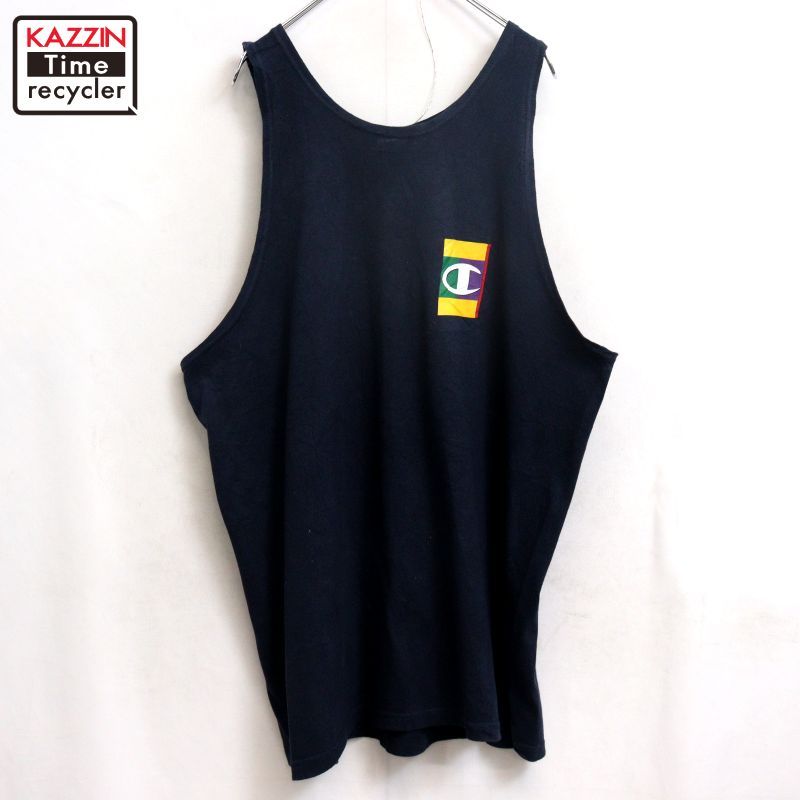 90s USA製 vintage Champion タンクトップ メンズ 表記XLサイズ - メルカリ