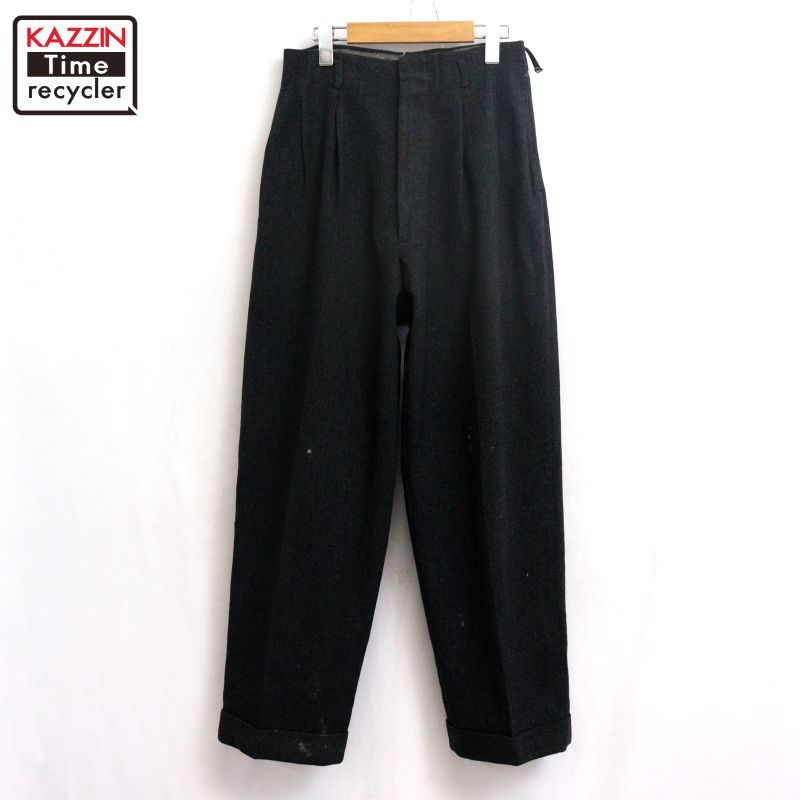 60s vintage キャンパス CAMPUS 2タック ウール スラックスパンツ
