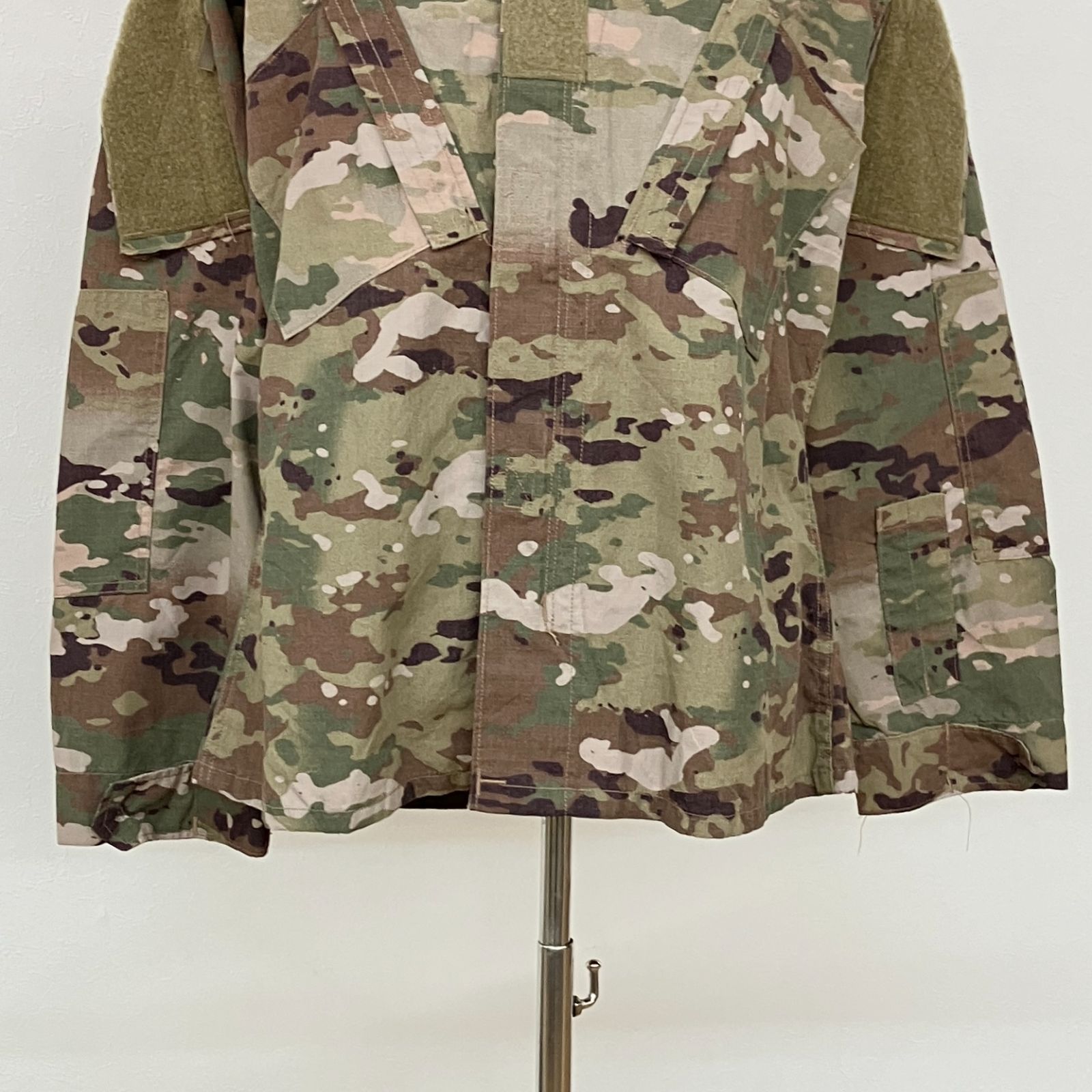 米軍 ACUジャケット マルチカム Small-Regular 防虫加工 米軍 マルチカム ACU 迷彩 ジャケット F 難燃素材 FLAME RESISTANT