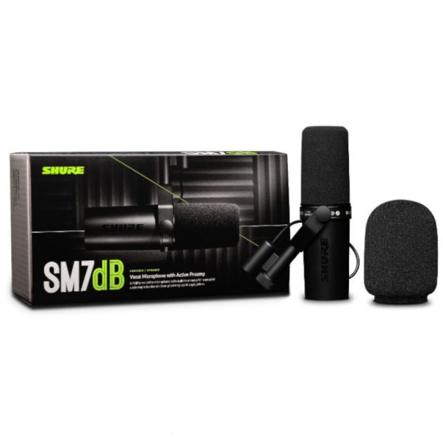 限定数】 SHURE SM7dB ダイナミック マイク カーディオイド型 《Gator