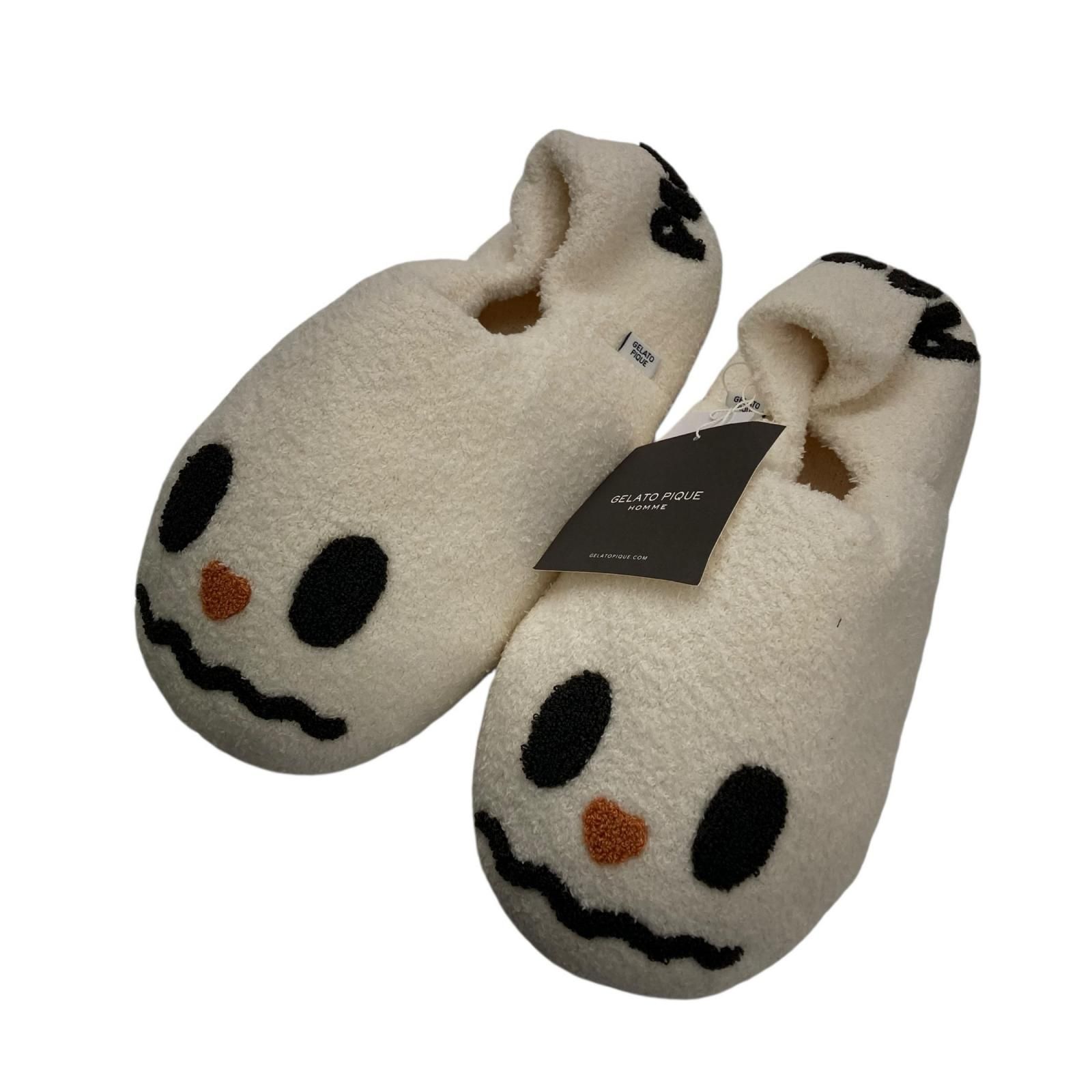 186005 現状品 gelato pique ジェラートピケ スリッパ おばけ - メルカリ