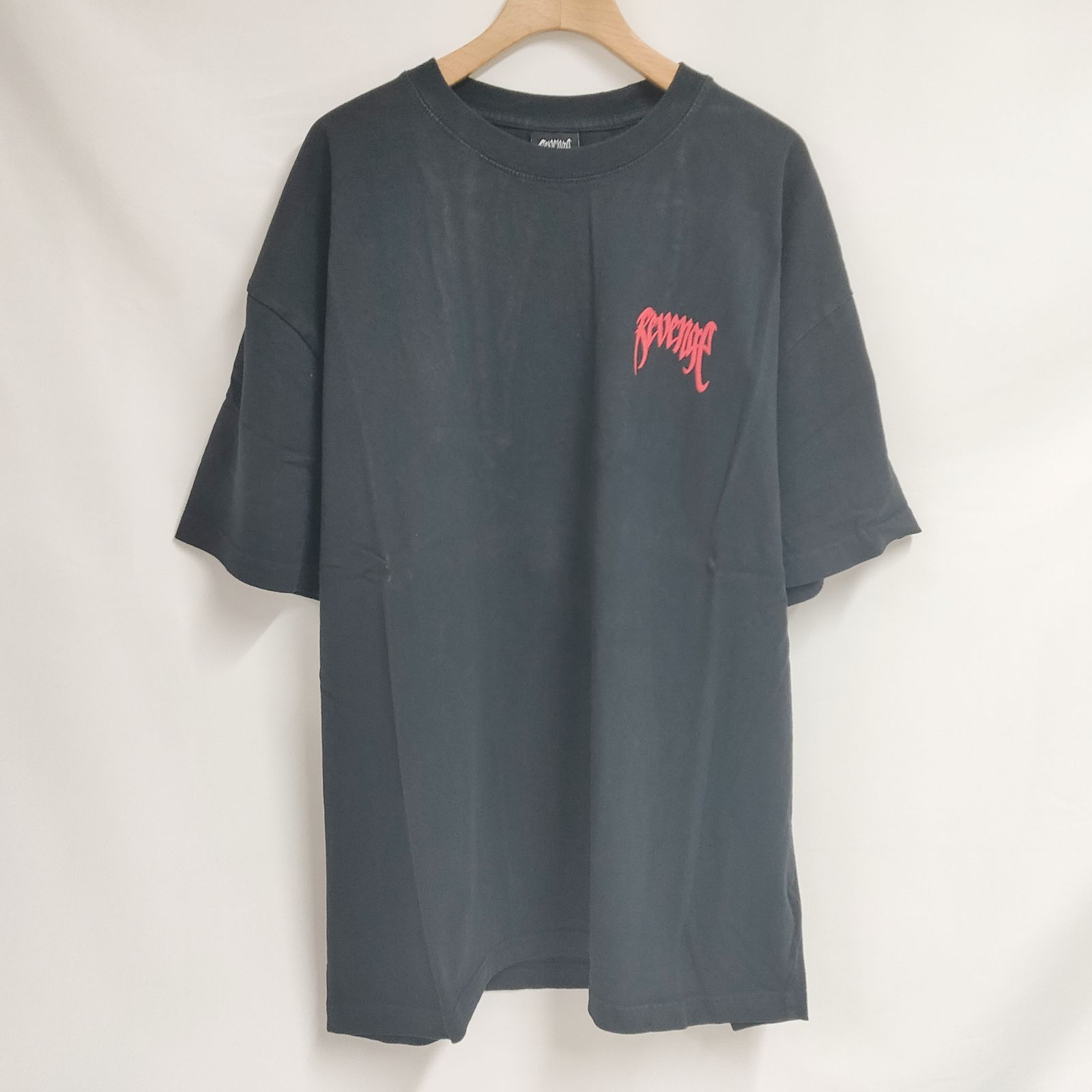 DUG REVENGE Tシャツ XL 新品 未使用 リベンジ X キル アウトラインTシャツ ブラック XL