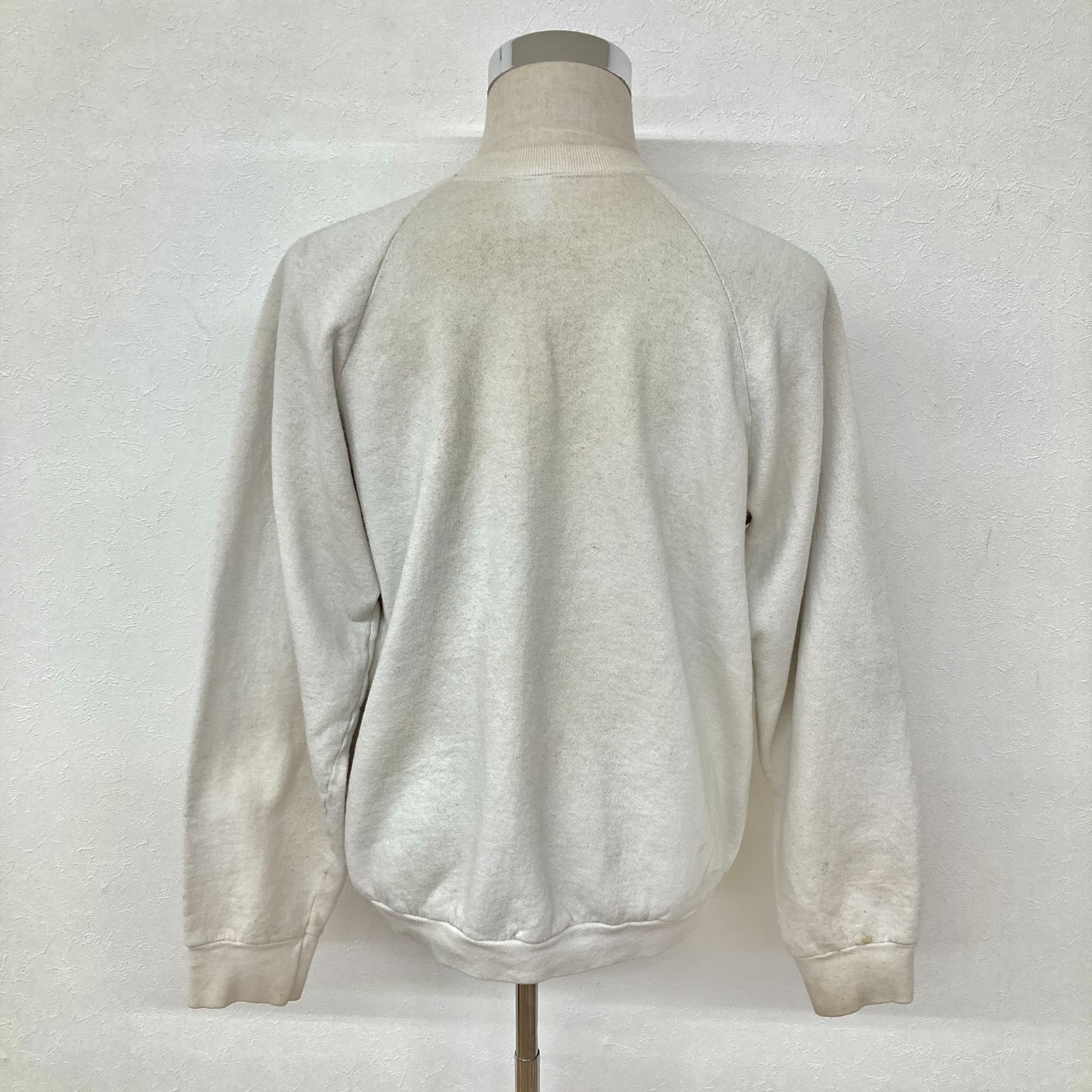 希少2XL 90s USA製 フルーツオブザルーム スウェット ホワイト 