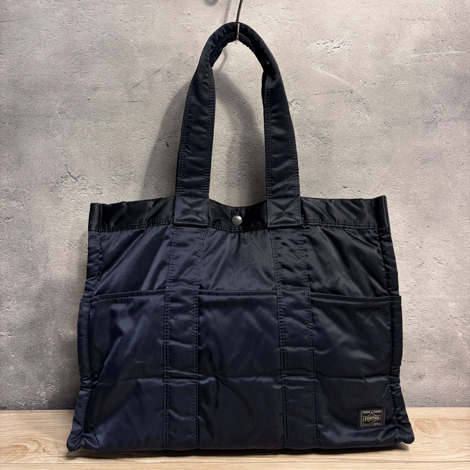 HEAD PORTER アイアンブルー トートバッグ ヘッドポーター IRON BLUE