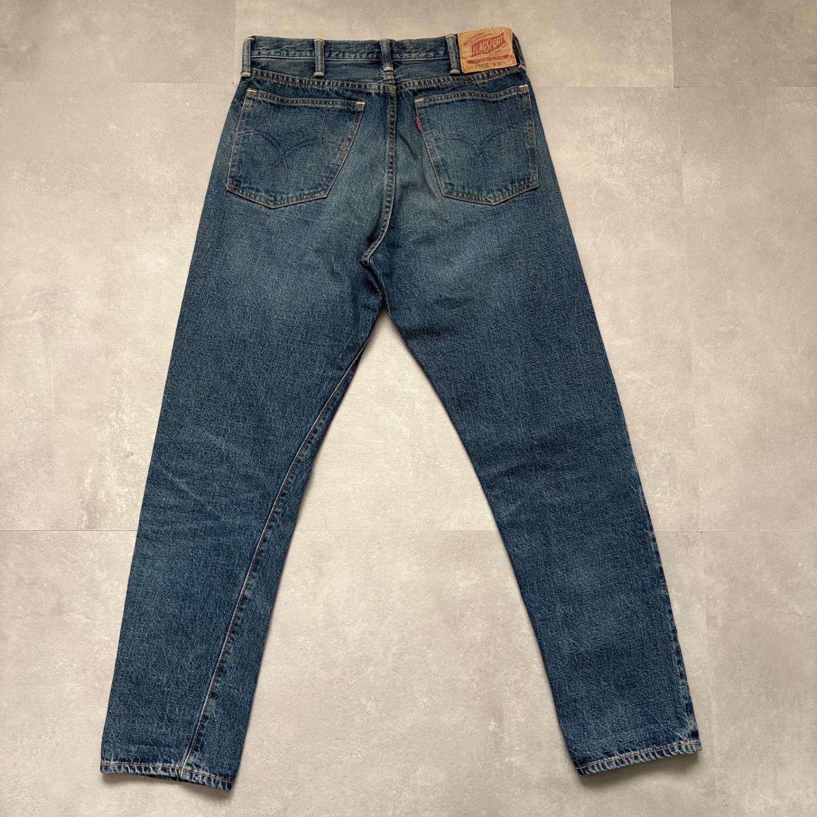 美品】ウエアハウス セコハン FLAG SPORT FS006 デニムパンツ W30 