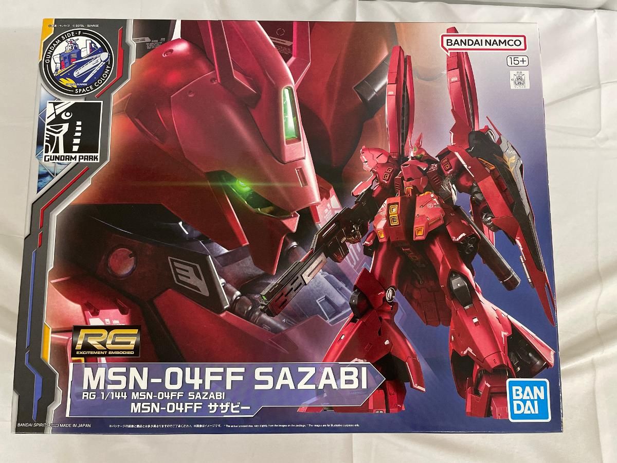 BANDAI (バンダイ) RG 1⁄144 MSN-04FF サザビー ガンプラ SIDE-F限定