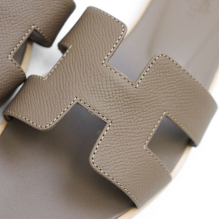 未使用】HERMES エルメス フラットサンダル サイズ 37.5 未使用】HERMES エルメス フラットサンダル サイズ 37.5