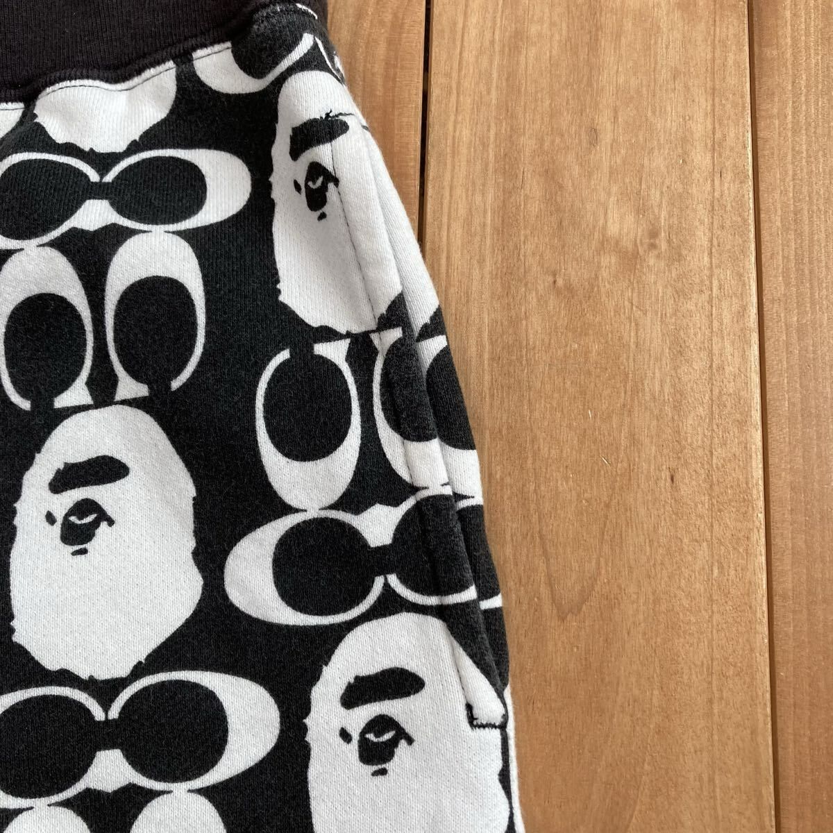 COACH × BAPE スウェット ハーフパンツ Lサイズ a bathing ape sweat