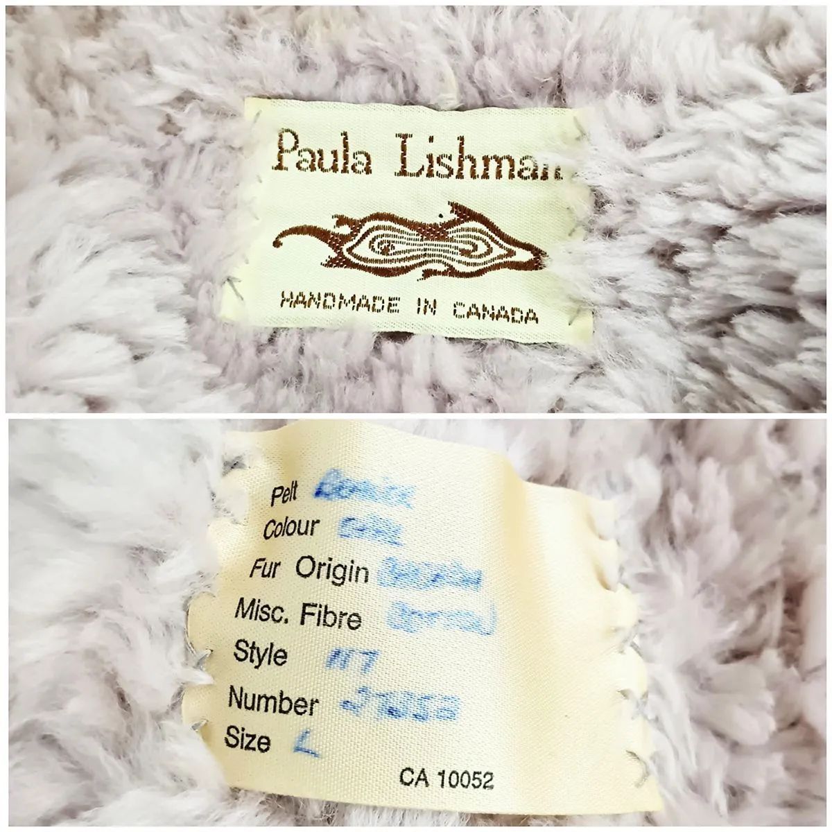 Paula Lishman ポーラリッシュマン ファーコート ジャケット カナダ製