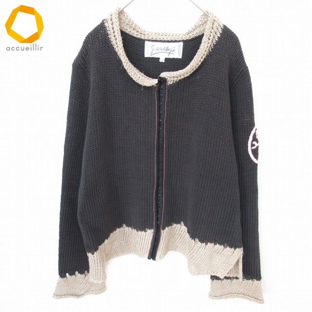 カステルバジャック Castelbajac ニット カーディガン リネン混 