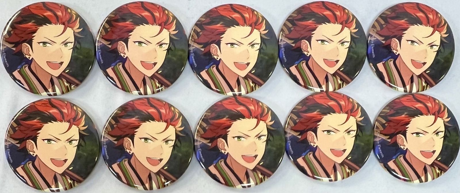 あんさんぶるスターズ!! 鬼龍紅郎 缶バッジ 14種38個セット まとめ売り