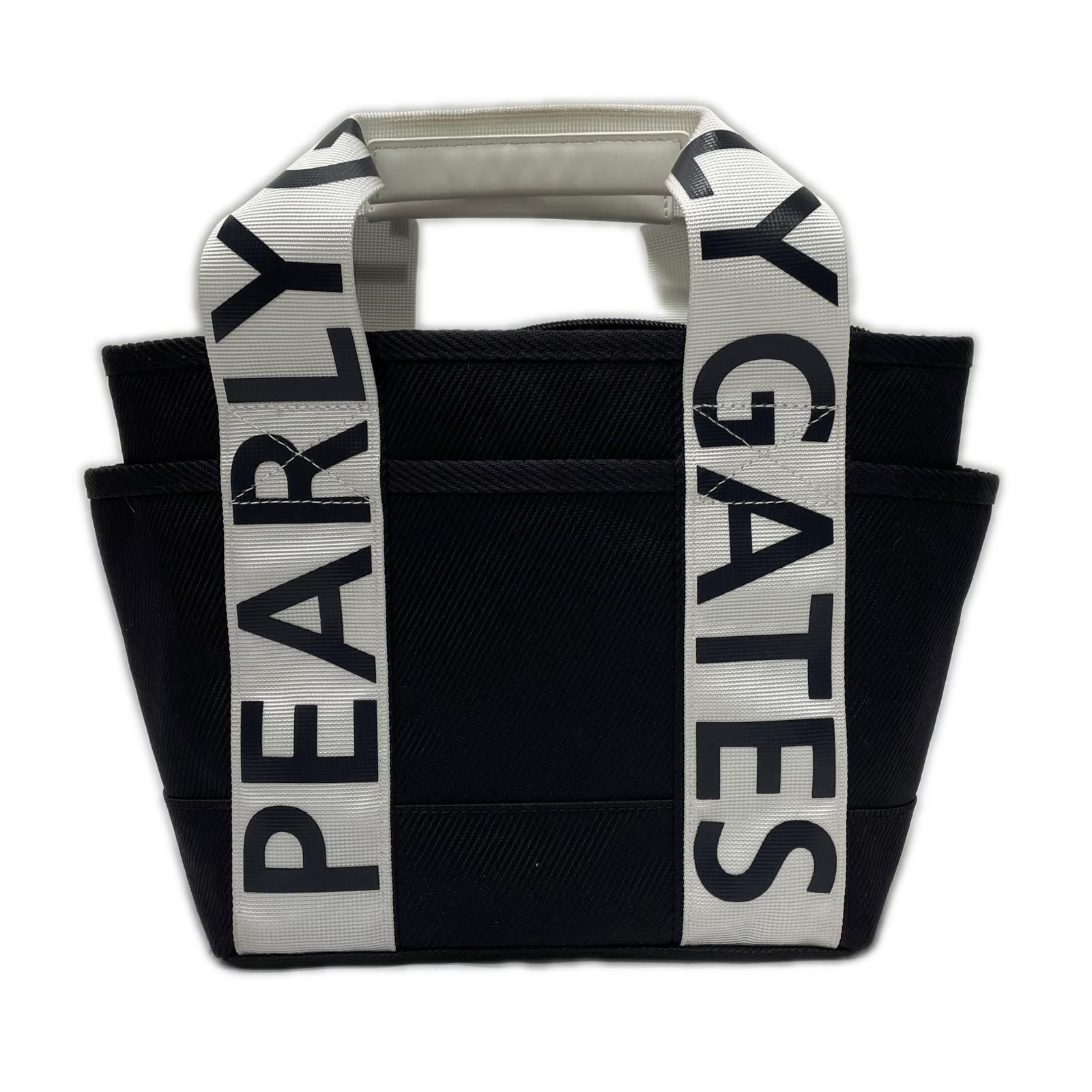 パーリーゲイツ PEARLY GATES カートバッグ ネイビー 紺 持ち手ロゴ