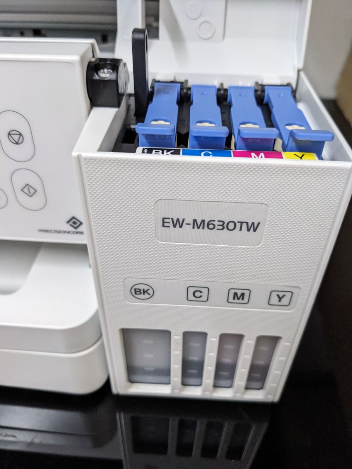 動作良好◇EPSON◇インクジェットプリンターエコタンク搭載 EW-M630TW