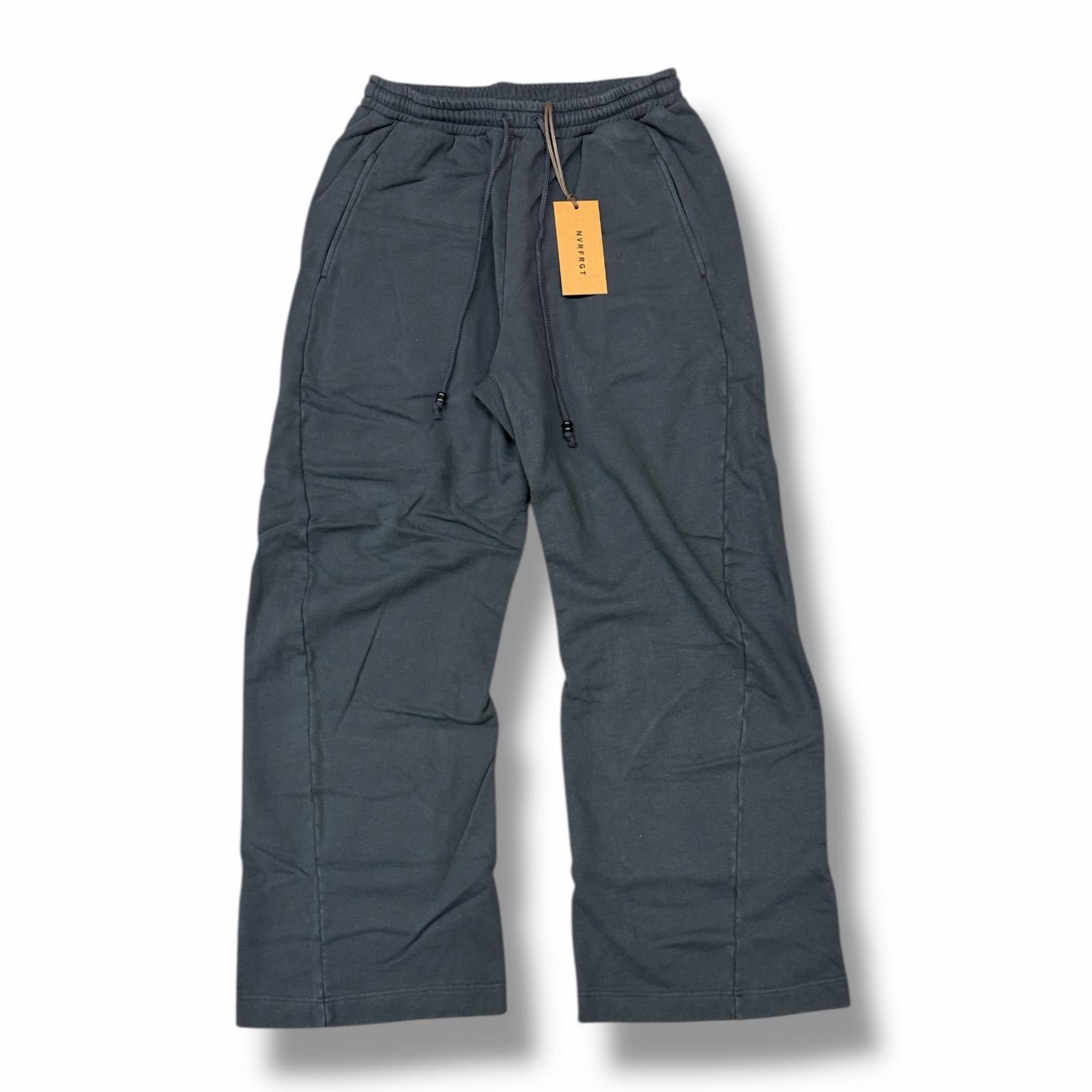 参考上代44000円 未使用 NVRFRGT 25SS 3D TWISTED LOUNGE WIDE PANTS ツイステッドラウンジワイドパンツ スウェットパンツ ネヴァーフォーゲット NF251P12 ダークネイビー 3 （12604M） 参考上代44000円 未使用 NVRFRGT 25SS 3D TWISTED LOUNGE WIDE PANTS