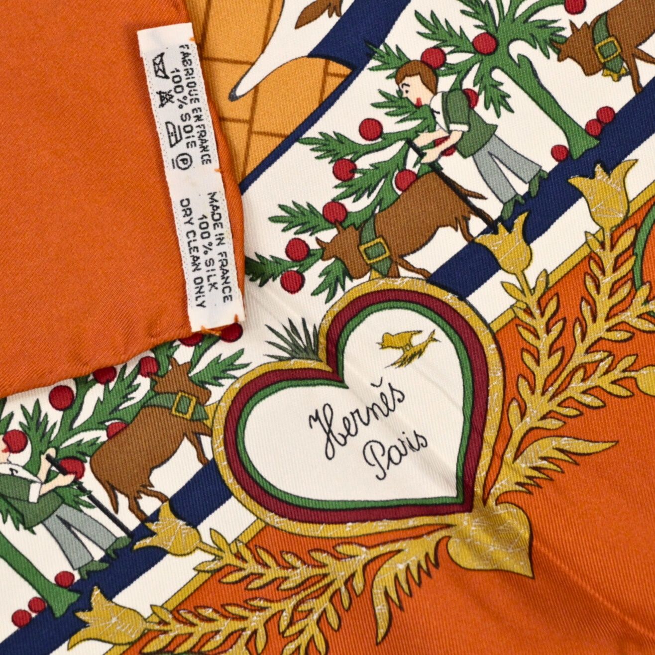 エルメス HERMES カレ90 Decoupages デコパージュ 大判スカーフ シルク