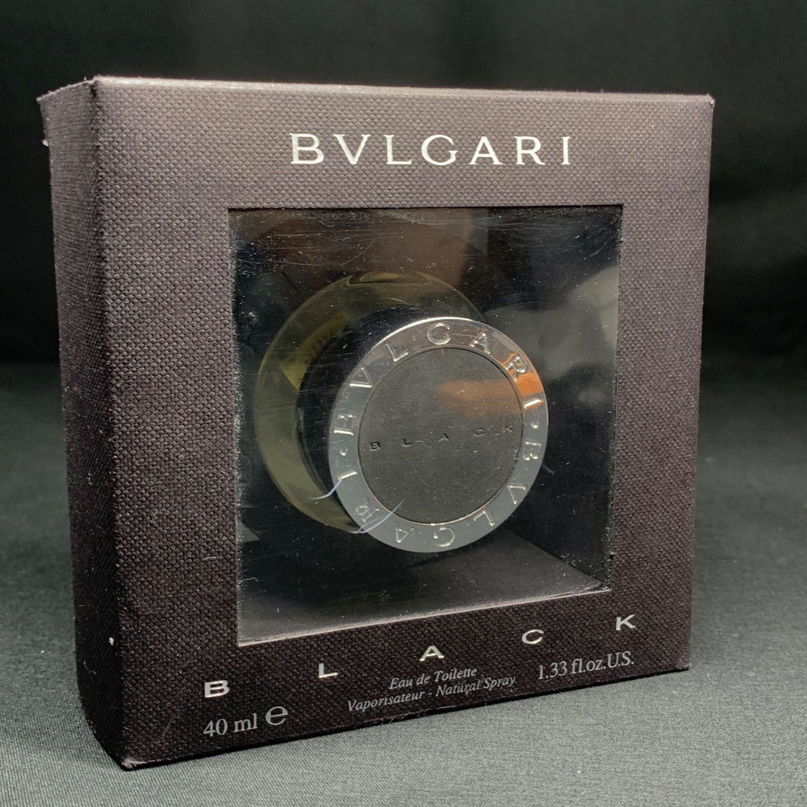 F160 BVLGARI ブルガリ ブラック 40ml オードトワレ 未開封 F160 BVLGARI ブルガリ ブラック 40ml オードトワレ 未開封