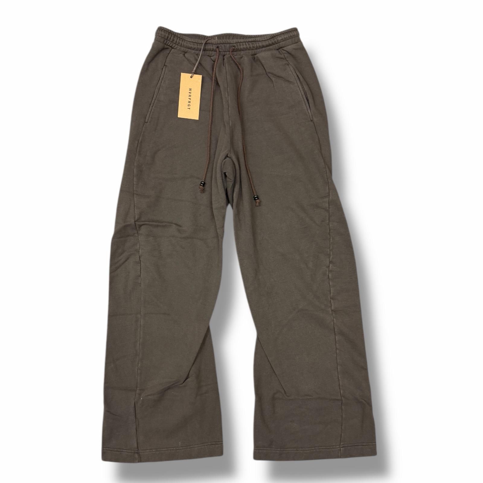 参考上代44000円 未使用 NVRFRGT 25SS 3D TWISTED LOUNGE WIDE PANTS 