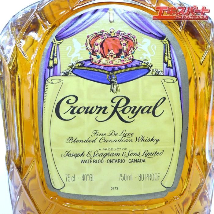 レア】1978年 CROWN ROYAL カナディアンウイスキー 750ml - メルカリ