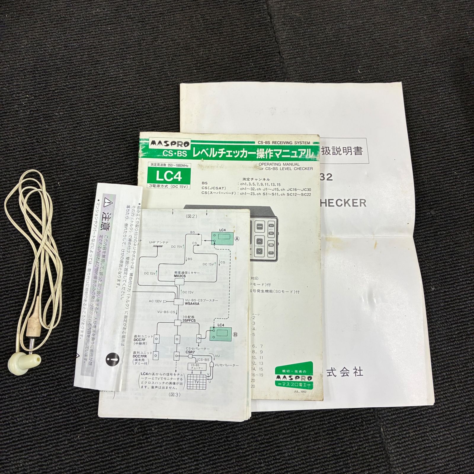 日本通信機(NIHON TSUSHINKI) FM TV LEVEL CHECKER レベルチェッカー
