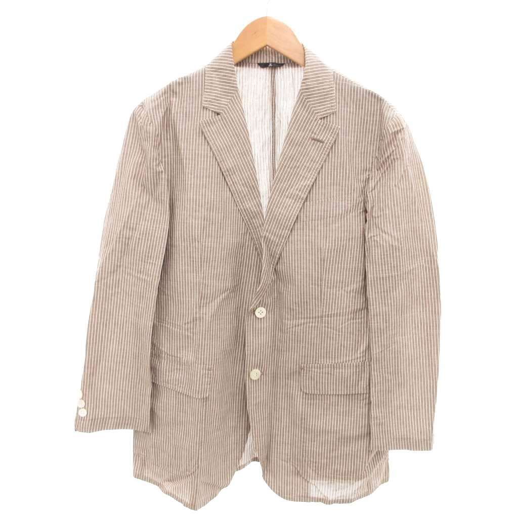 ランバン LANVIN 美品 テーラードジャケット ストライプ柄 ランバン LANVIN 美品 テーラードジャケット ストライプ柄