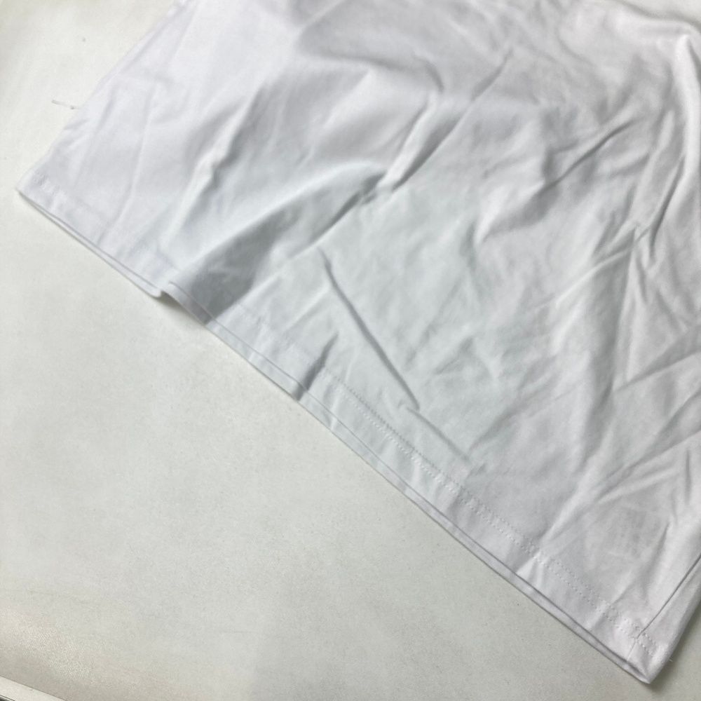 サイズ：LARGE DEVEREUX GOLF デヴァローゴルフ 半袖Tシャツ ホワイト