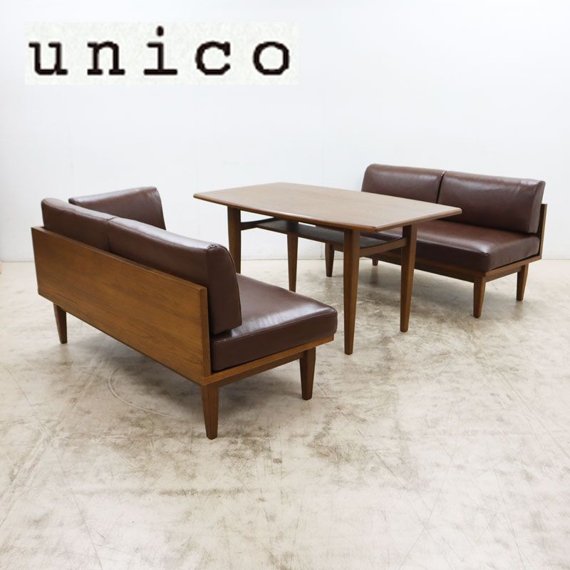 ◇展示美品◇ unico ウニコ WICK ウィック W1300 ダイニングテーブル 
