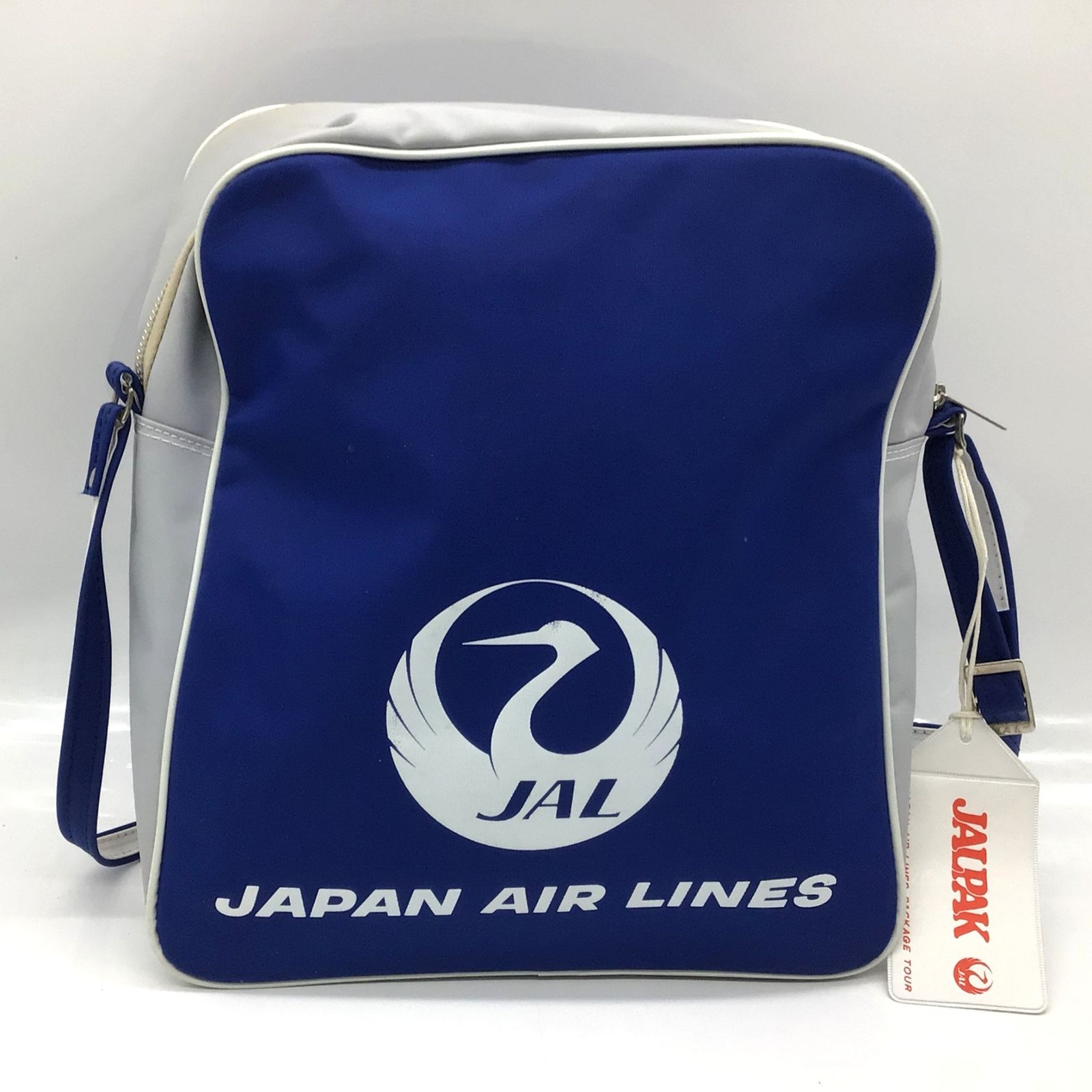 日本航空 JAL ビンテージ ショルダーバッグ 日本製 日航商事 3317 【未使用保管品】JAL ショルダーバッグ JAPAN AIR LINES 日本航空