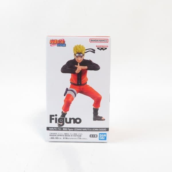 中古 未開封品 Figuno NARUTO-ナルト- 疾風伝 うずまきナルト A BANDAI