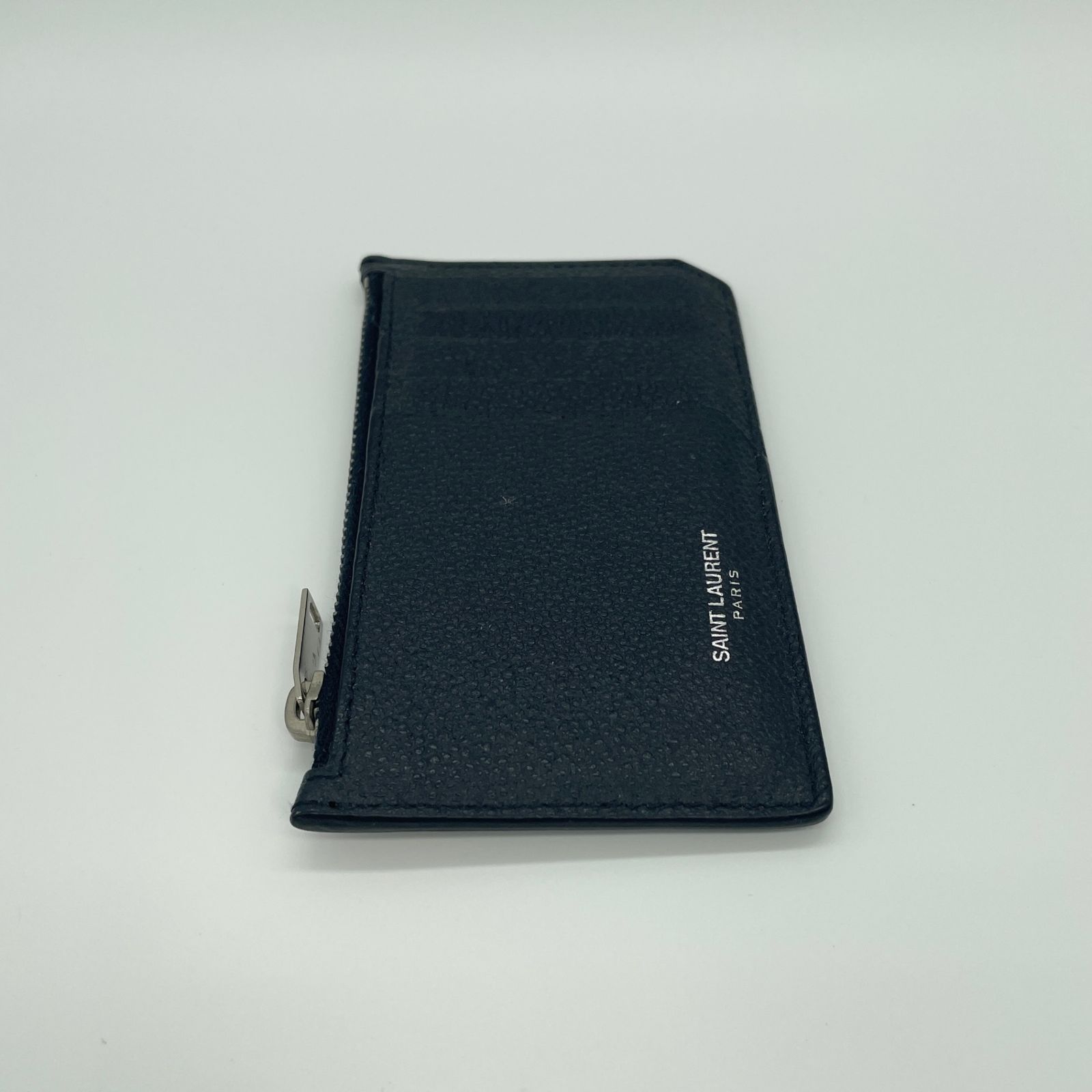 2512-143｜美品｜サンローラン フラグメントケース レザー ブラック