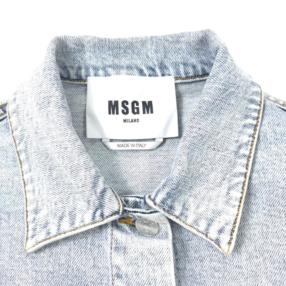 MSGM デニム ジャケット ライトブルー (42) 【公式通販】