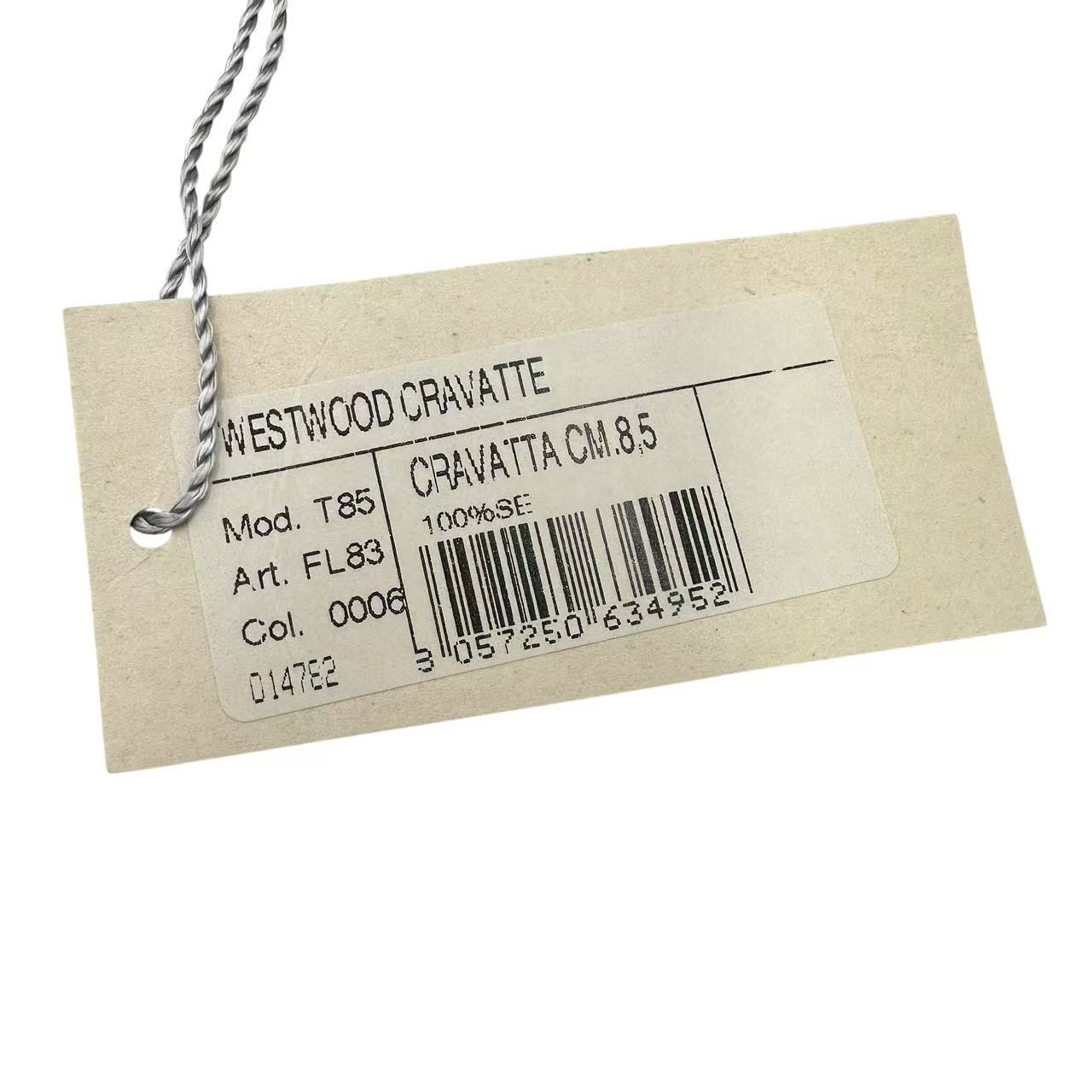 未使用品 Vivienne Westwood ビビアン ネクタイ スカル ハート シルク