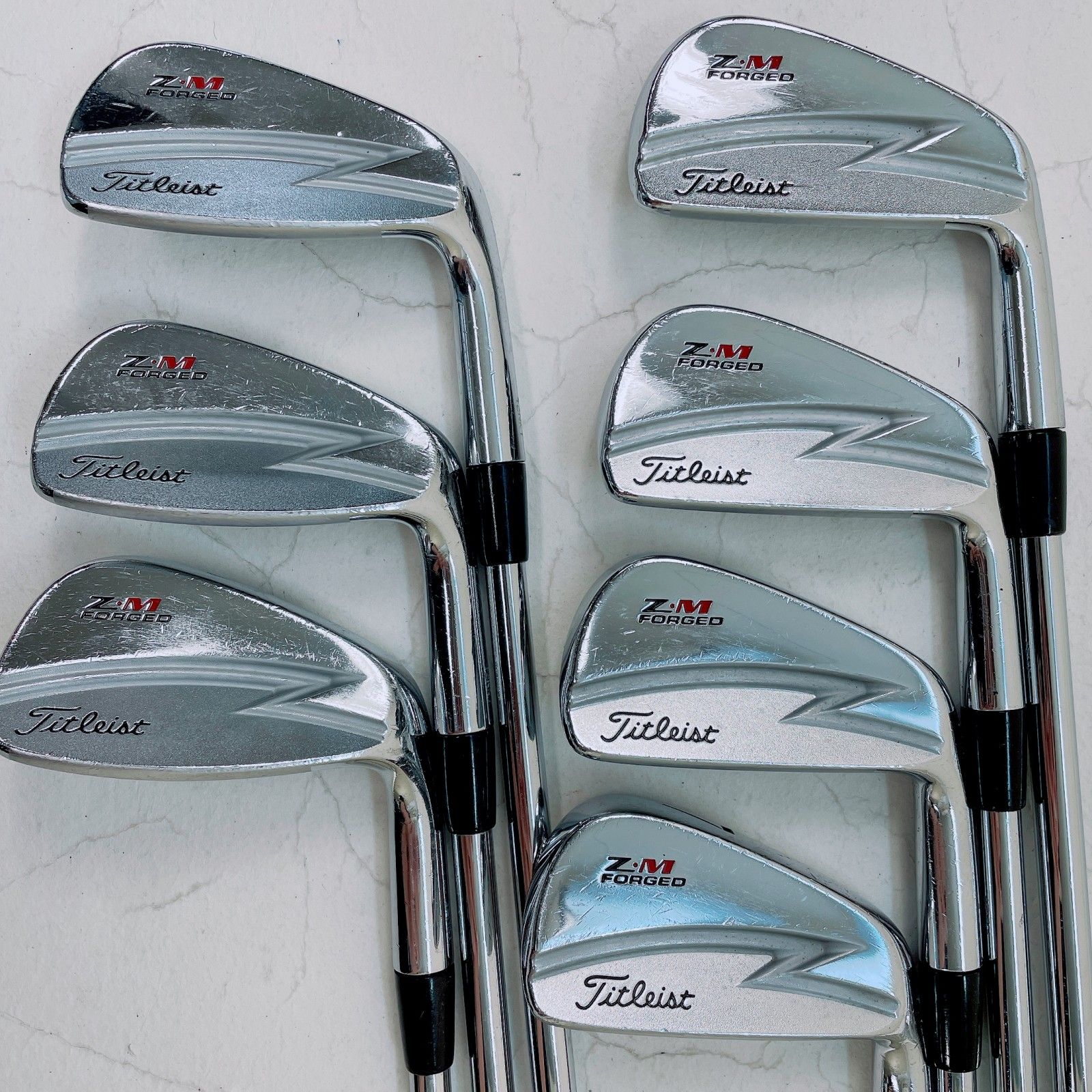 中古】タイトリスト Z・M FORGED 4-9.P 7本セット アイアン