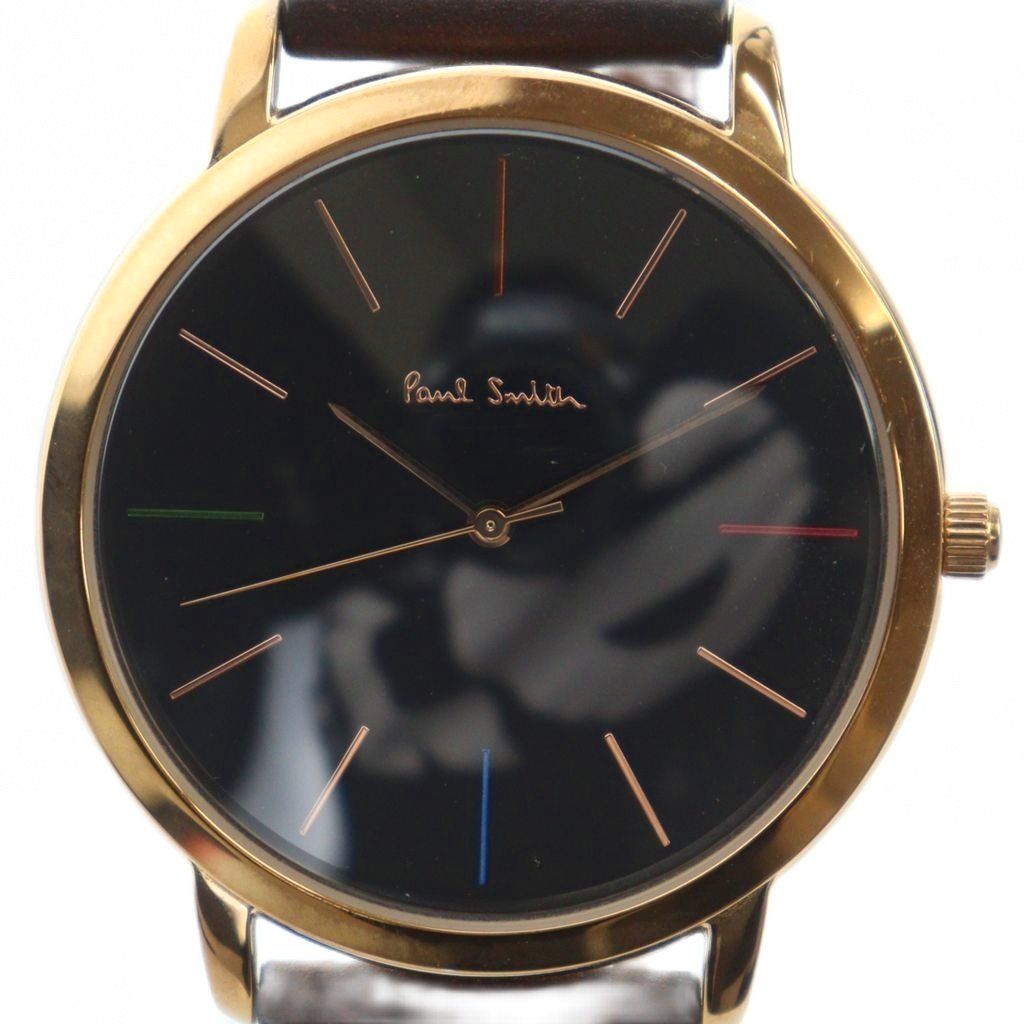 ポールスミス PAUL SMITH 1005 腕時計 ウォッチ クォーツ 黒文字盤