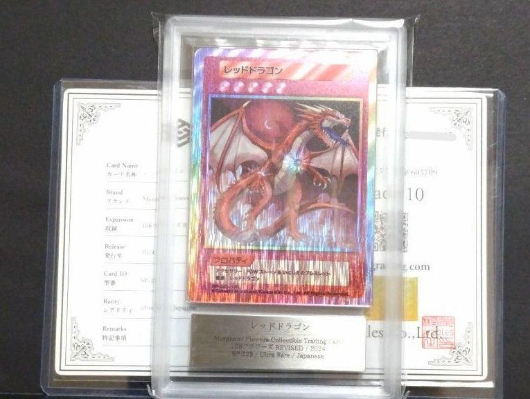 村上隆【ARS10】レッドドラゴン SP-059 鑑定書付】 村上隆 レッドドラゴン ARS10 日本語版 - メルカリ