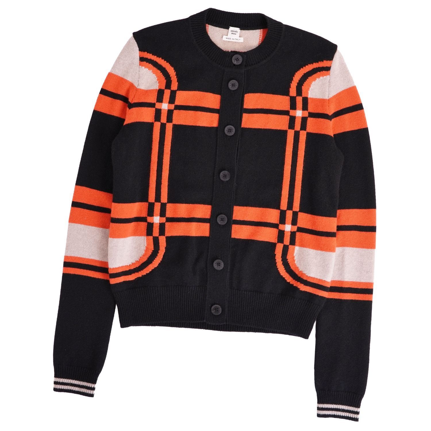 極美品 エルメス HERMES 23AW ニット カーディガン 長袖 BRIDE - メルカリ