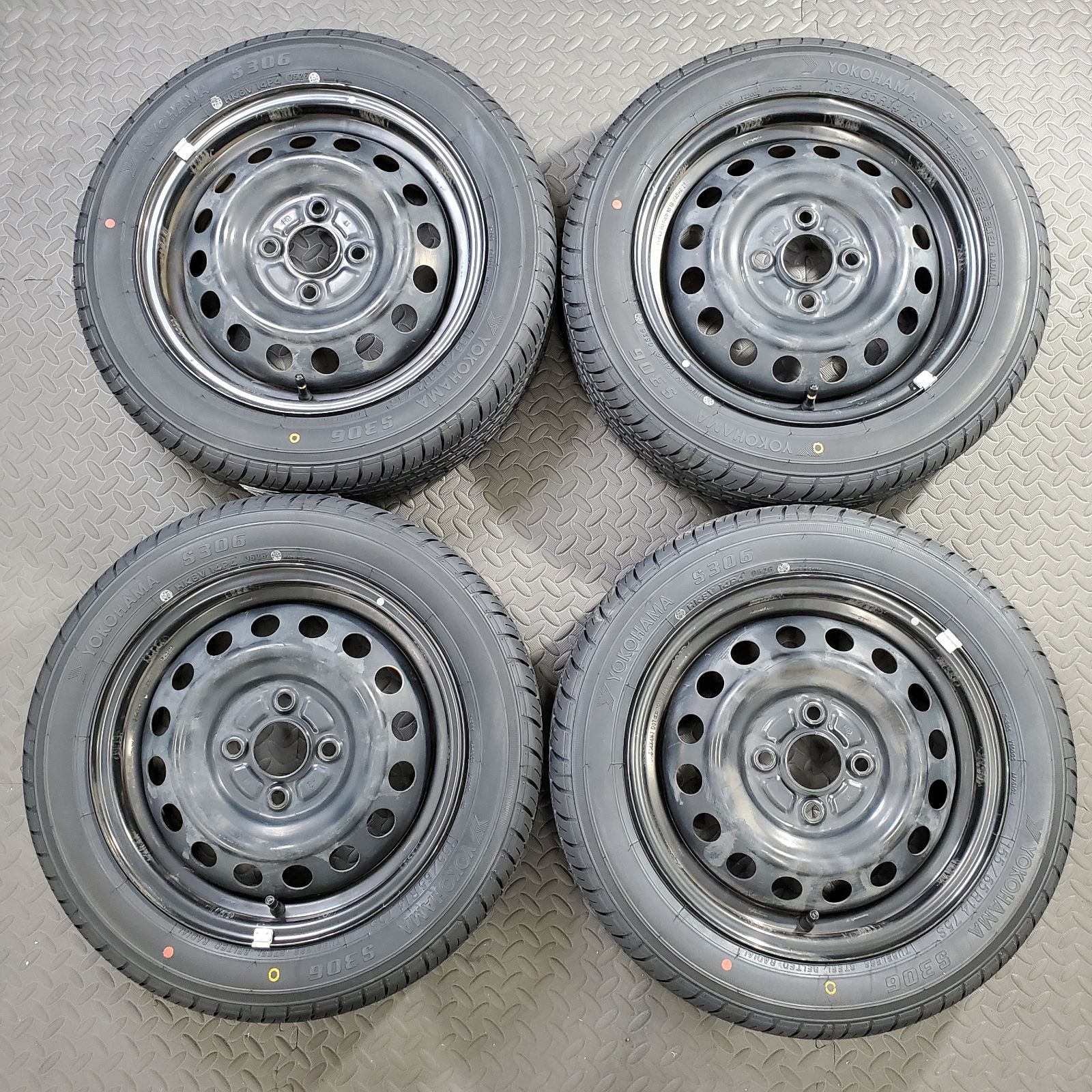 26年製 新品タイヤ 155/65R14 ヨコハマ S306 日産 デイズルークス 夏 