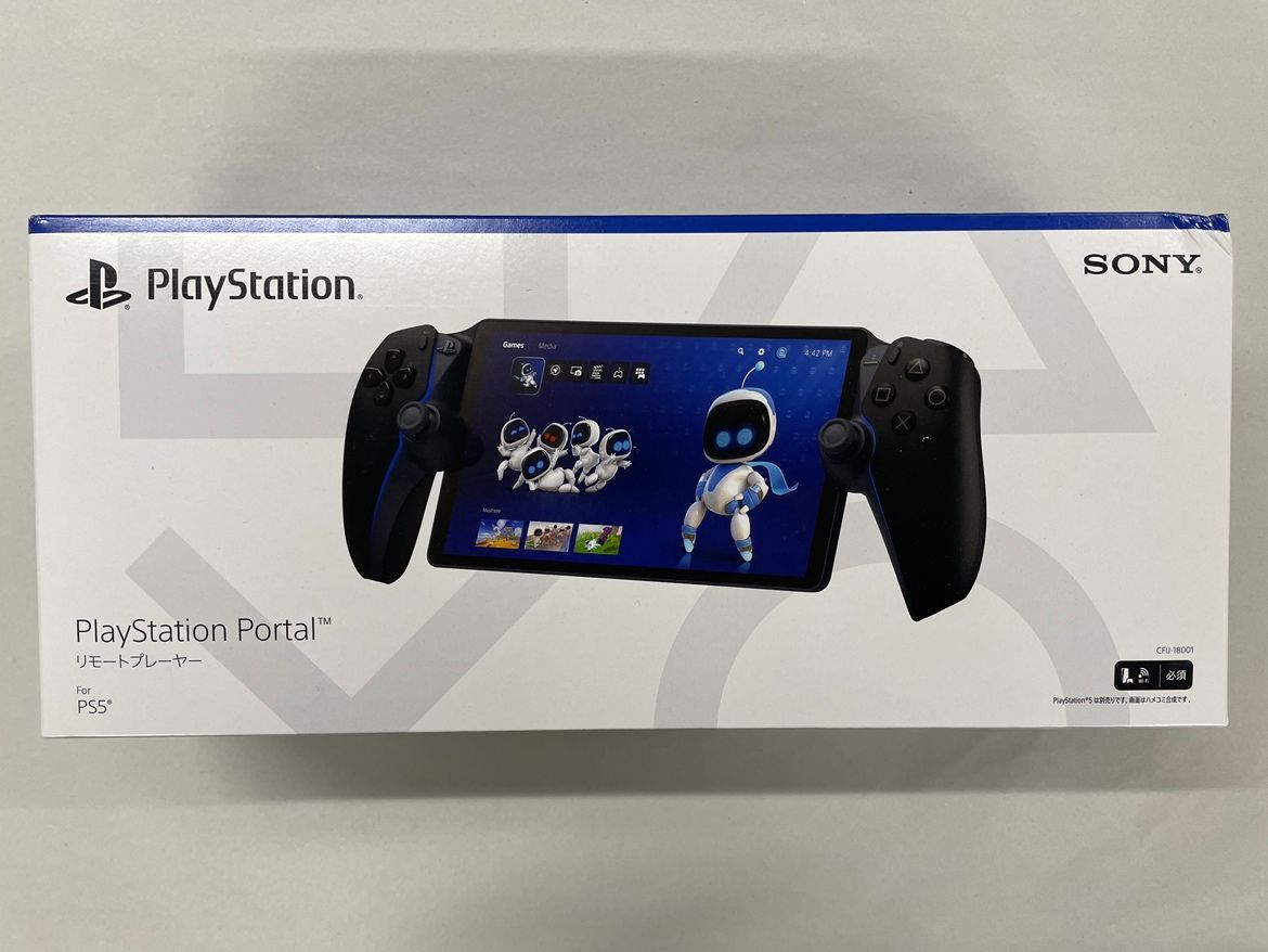 未使用品・角つぶれ】PlayStation Portal リモートプレーヤー ブラック