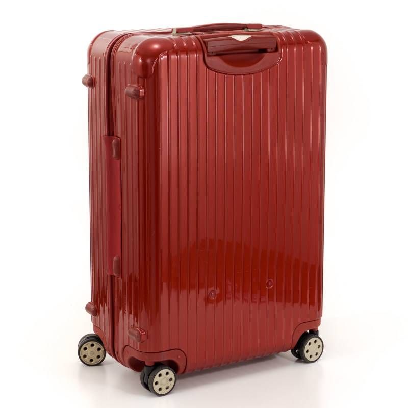 美品 RIMOWA サルサデラックス 87L オリエンタルレッド チェックインL RIMOWA リモワ SALSA DELUXE サルサデラックス 87L 4輪 TSAロック