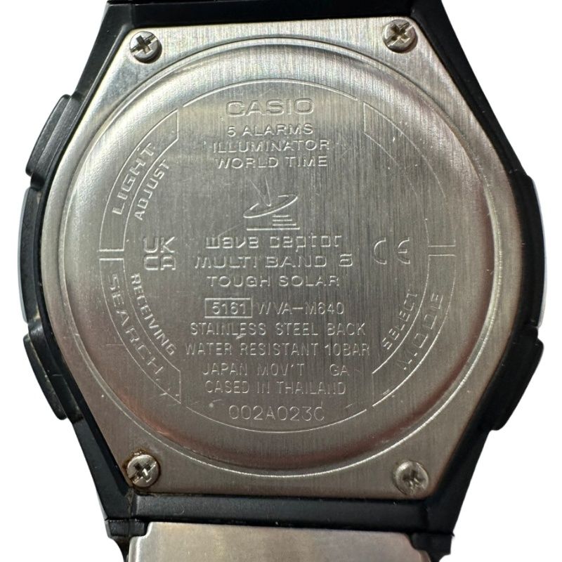 CASIO カシオ Wave Ceptor ウェーブセプター WVA-M640B-1A2JF 腕時計 