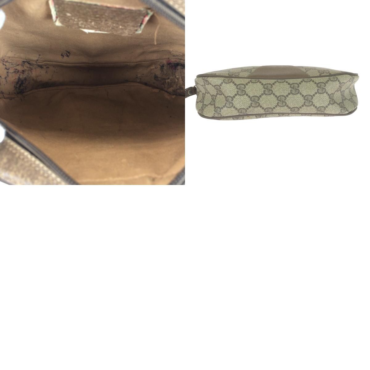 GUCCI グッチ シェリーライン ベージュ ブラウン GGスプリーム GUCCI グッチ シェリーライン ベージュ ブラウン GGスプリーム