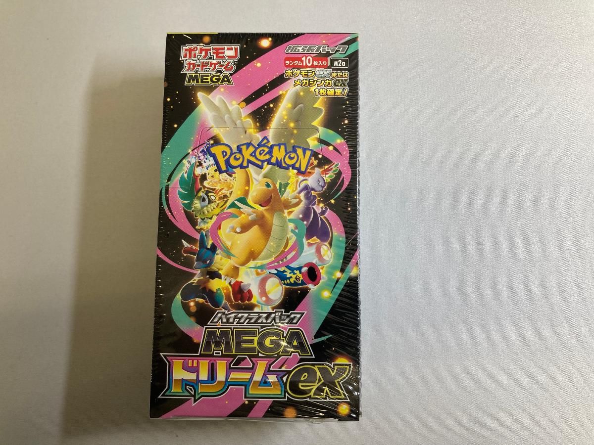 113ポケモンカード MEGAドリームex BOX ポケモンカード シュリンク付き