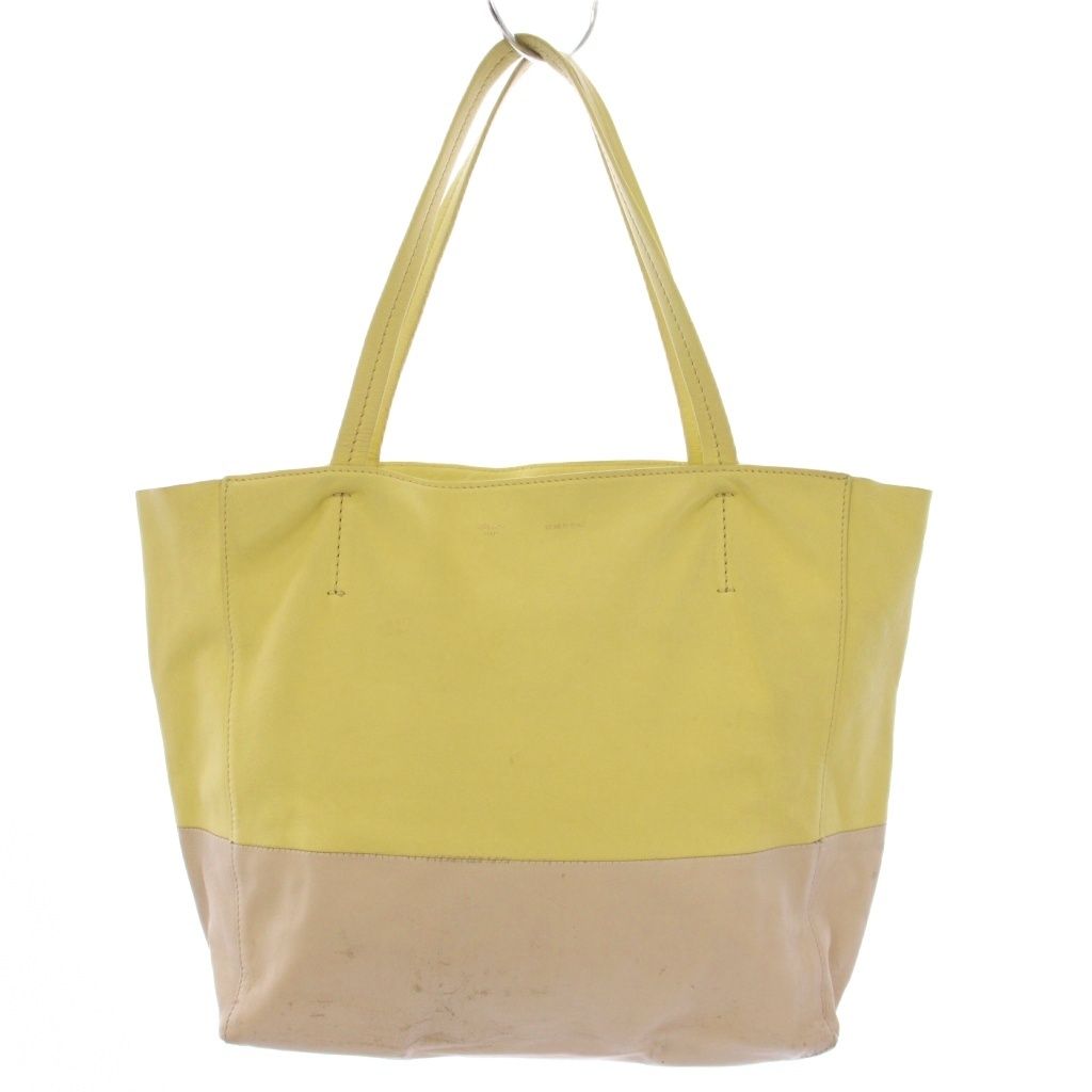 レディース セリーヌ CELINE ホリゾンタルカバ バイカラートートバッグ 
