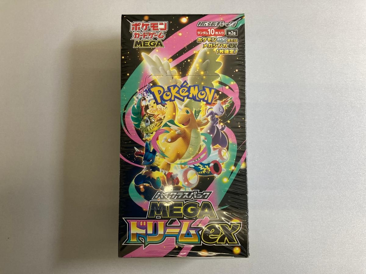 未開封BOX】 ポケモンカード ハイクラスパック MEGAドリーム ex 