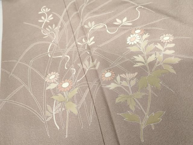平和屋着物●訪問着　友禅　枝花文　金彩　正絹　逸品　AABG3556cs 平和屋着物○訪問着 友禅 枝花文 金彩 正絹 逸品 AABG3556cs - メルカリ