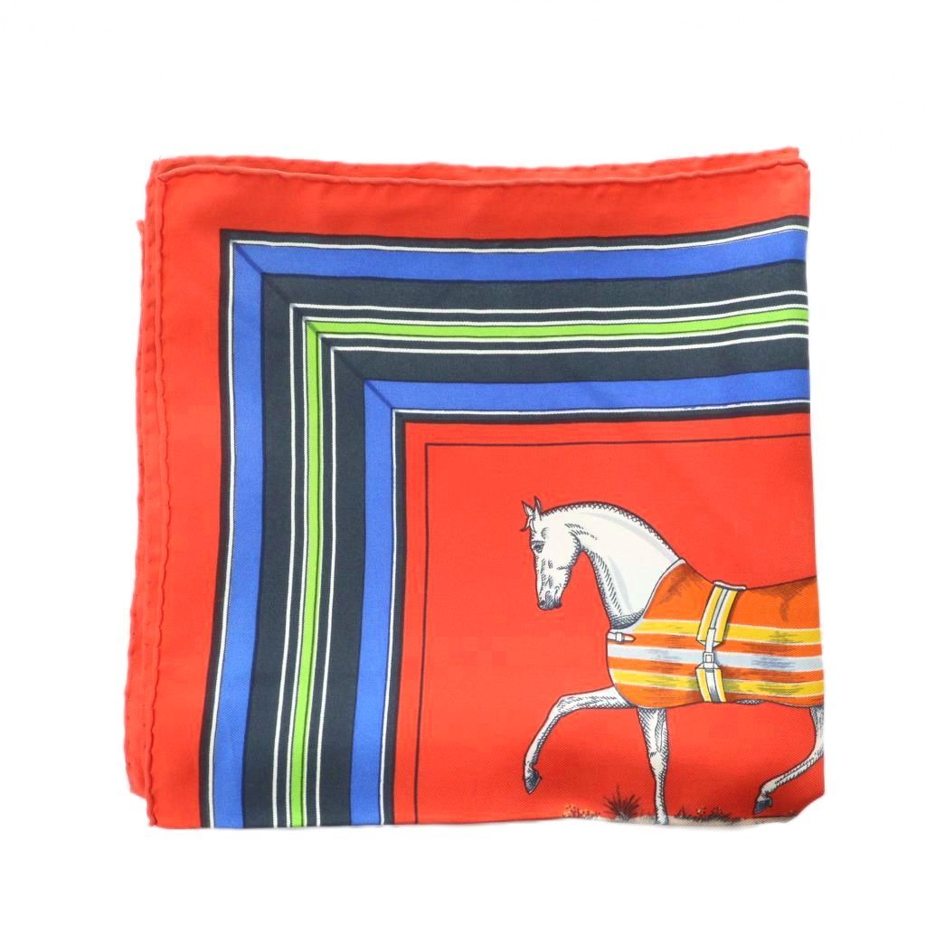 エルメス HERMES カレ90 Couvertures et tenues de jour馬着 スカーフ