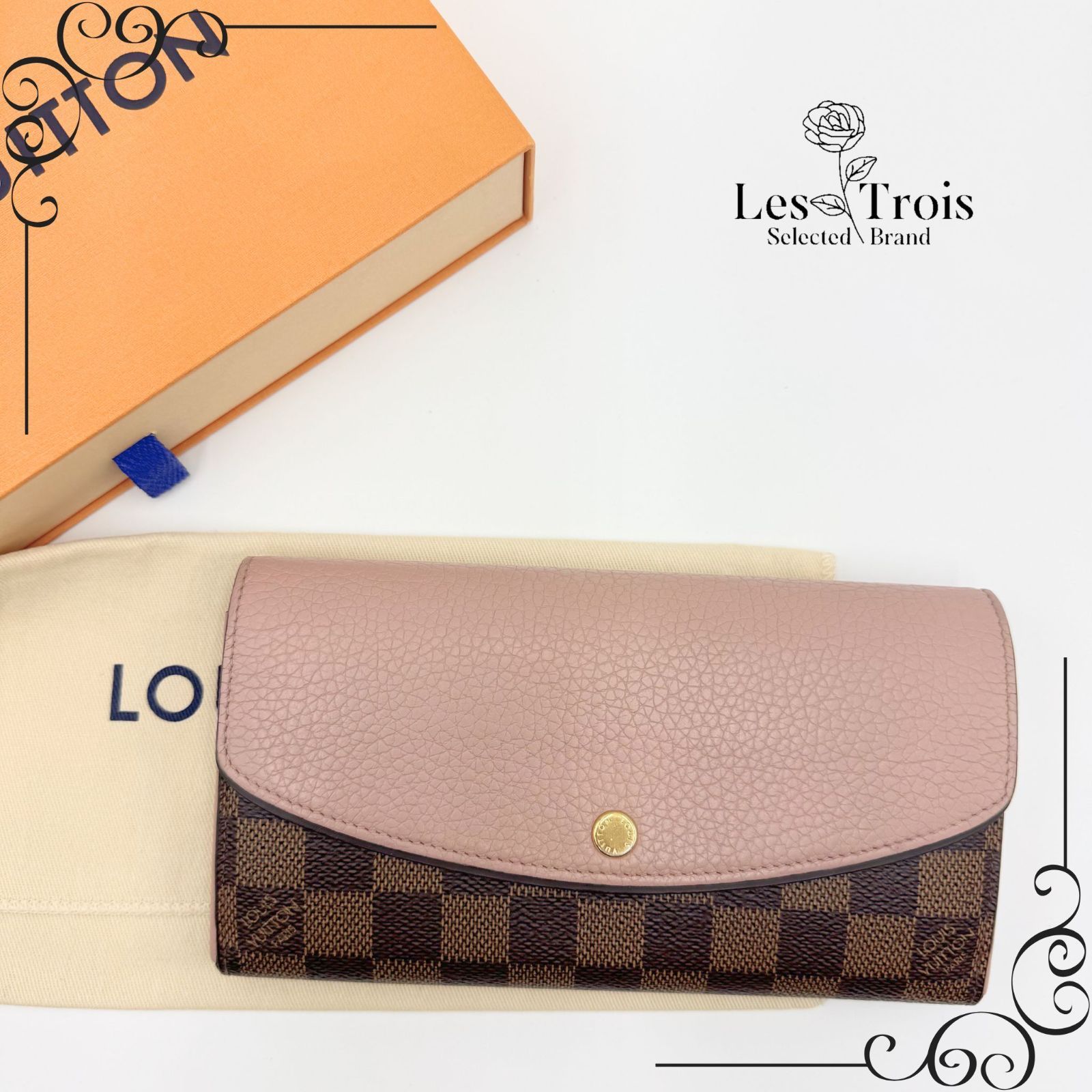 廃盤レア 美品 LOUIS VUITTON ルイヴィトン ポルトフォイユ 